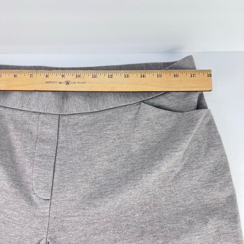 J Jill Ponte Knit Pants Women's Pull On Slim Leg Stretch Sand Comfort Casual L - Picture 8 of 10